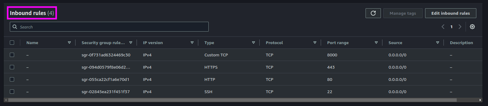 an screenshot of creating & Configuring EC2 Instance