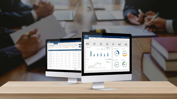 Product image of legal case management platform software application for BLAST CMS.