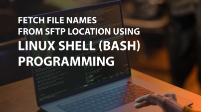 Fetch file names from SFTP Location using Shell-bash