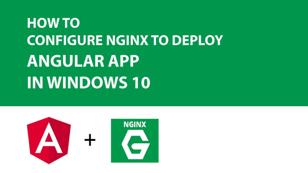 How to Configure NGINX to deploy angular app