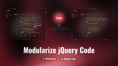 Refactoring Stone-Aged jQuery Codebase