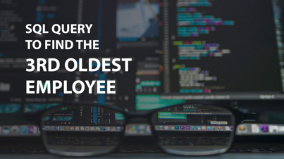 SQL query to find the 3rd oldest employee
