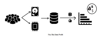 Process of Big data profit