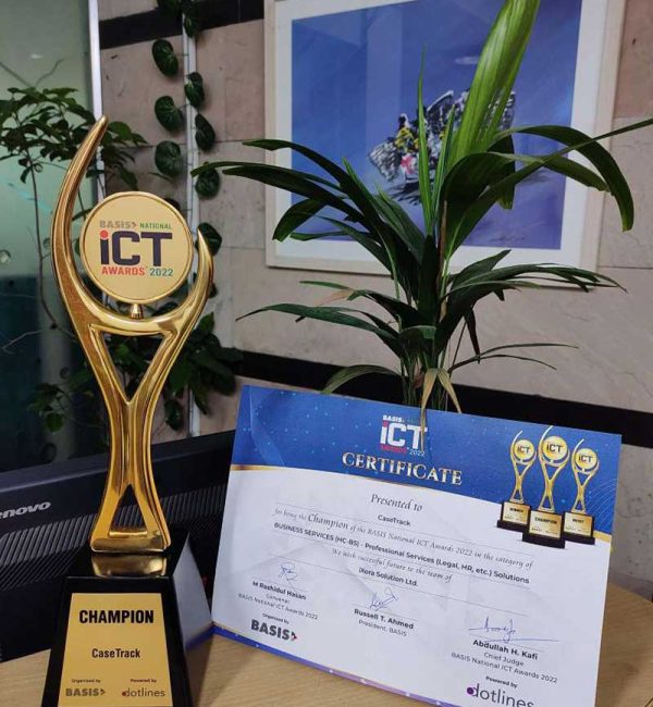 Basis National ICT award for CaseTrack - a Case Management System